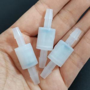 10~100PCS 미니 pvdf 플라스틱 체크 밸브오존 O3 단방향 밸브PP 스프링 비복귀 밸브압력 릴리프 밸브 18 31