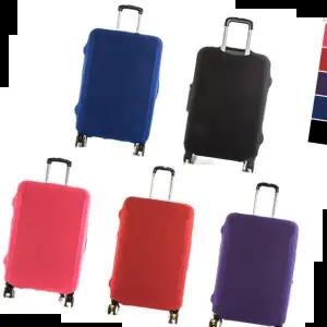 이중잠금캐리어커버 무지 스판 캐리어 커버 L 고탄력 밴딩 찍찍이 1P