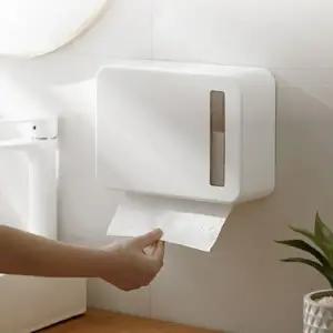 (색상 화이트)가디언블루 무타공 핸드타월케이스 타올케이스