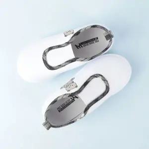 [보리보리/프로월드컵]PWX키즈 체크 곰돌이 실내화 주니어 학생실내화 아동실내화