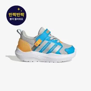 [에스키즈]키즈 토들러 라이팅 운동화 라이트오라마 RNR EL I (스카이/오렌지) JQ4173_us