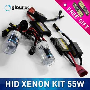 HID 크세논 키트 55W 헤드 라이트, 슬림 밸러스트 DC H7 H3 H4 H8 H9 H11 9006 6000K 4300K 모든 색상 무료