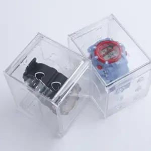 투명 아크릴 박스 손목시계 보관함 시계 장식함 2개 손목시계보관함 손목시계수납함