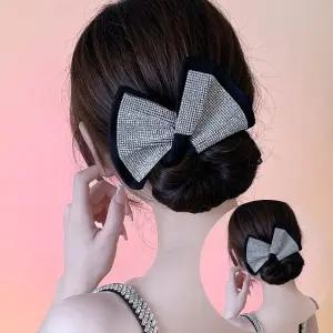 머리예쁘게묶기 큐빅 당고머리 밴드 헤어끈 DD-12097