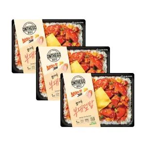 아워홈 온더고 햄가득 부대덮밥 310g, 3개