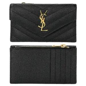 [명품] 25FW 금장 모노그램 마틀라세 플랩 카드지갑 612808 BOW01 1000