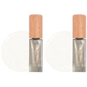 미크릿 매니큐어 무향 펄 데일리 45 글램 화이트 X2개