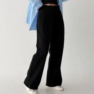 여자 와이드핏 SS 오피스룩 투핀턱 통밴드 편한 슬랙스