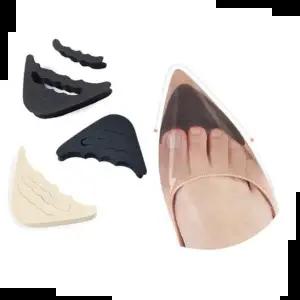 가죽 키밍 앞코 구두 쿠션 소프트 조절 발패드 앞깔창