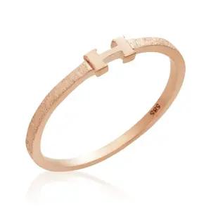 18K H이니셜 무광 반지 DNR31504