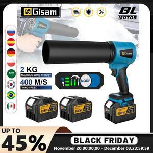 Gisam 30000RPM 브러시리스 전기 송풍기 무선 터보 팬 공기 마키타호환 18V 배터리 핀용 폭력적인 전동 공