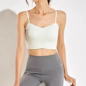 [오너클랜]bns 세련된 두겹 브라탑 탄탄한 소재 런닝 운동 캡 포함