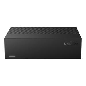 UnionSine 데스크톱 외장 하드 드라이브 10TB, USB3.0 3.5인치 HDD 스토리지, PC, Mac, TV, 데스크톱, 노트북(블랙) HD3513용 호환