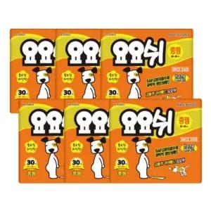 요요쉬 배변패드 중형 30매 X 6P