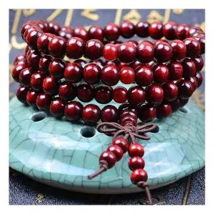 연꽃나무 불교 악세서리 염주 팔찌 6mm 108염주 229181