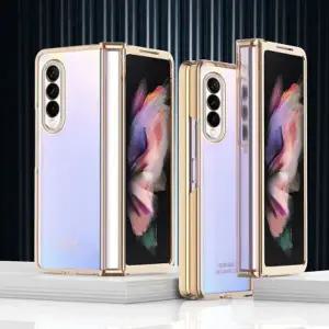 유니블링 갤럭시 z플립3 z폴드 3 4 힌지커버 보호 투명 케이스