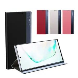 유니블링 갤럭시 S22 울트라 플러스 스탠딩 가죽 뷰플립 케이스