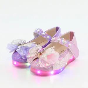 해피걸 꼬마하트 국산 아동 키즈 어린이 선물 라이팅 여아 LED 구두