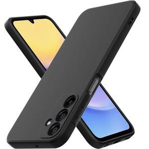 초박형 무광 소프트 실리콘 케이스, 삼성 갤럭시 S25, S24, S23, 울트라 A06, 블랙 후면 용 A36, A16, S21 S22, 플러스, A56 FE A26, 커버