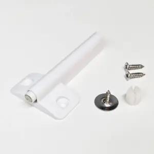 가구부속품 싱크대 문짝 자석 빠찌링 원터치 롱 날개형 푸쉬 댐퍼 스무버