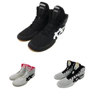 아식스 매트플렉스 7 복싱화 레슬링화 수련화 인도어화 1081A051 블랙 화이트 콘크리트