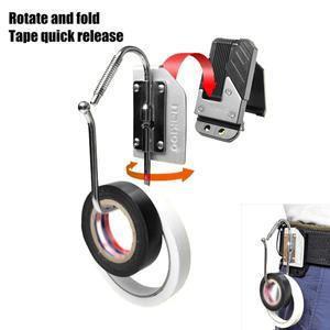 접이식 걸이형 버클 도구 훅 전기 부품 기술자  허리 절연 테이프