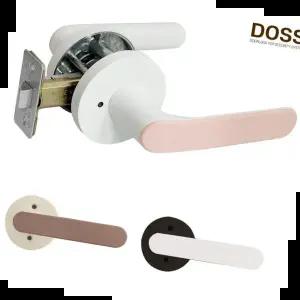 방문고리교체 DOSS 튜블러형 방문손잡이(비스포크) 욕실 잠금핀타입