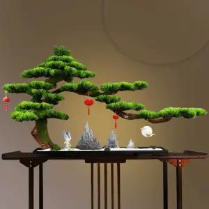 소나무 조화 실내인테리어 개업선물 이사 거실 호텔