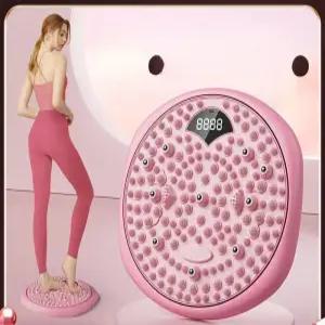 지압매트 회전 발지압판 당지압 관리 퍼플