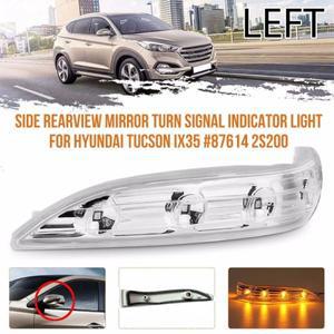 호환 현대 투싼 IX35 2010-2014 백미러 라이트  방향 지시등 램프 사이드 표시기