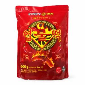 엽불떡볶이 600g 즉석떡볶이 밀떡볶이 떡볶이 밀키트