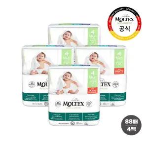 몰텍스 팬티형 기저귀 배밀이 아기 육아용품 4단계 88매 MNS