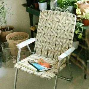 론체어 클래식 탄 폴딩 체어 카페 테라스 인테리어 의자 MNS