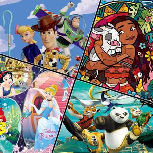 픽사/디즈니 100/200/500/1000피스 직소퍼즐 액자 모음