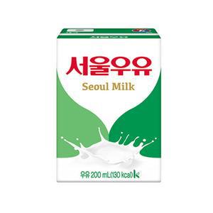 서울우유 멸균 1000ml x 10팩/200ml 24팩/흰/딸기/초코/꿀딴지