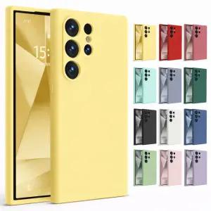 데켄스 갤럭시 S26 S25 S24 S23 S22 S21 S20 울트라 플러스 실리콘 파스텔 슬림 젤리 소프트 핸드폰