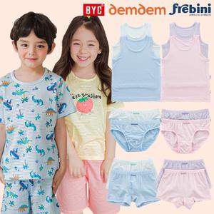 BYC 아동 팬티 세트 주니어 삼각 사각 남아 여아 런닝 속옷 드로즈 순면 텐셀 어린이 키즈 청소년 중고등