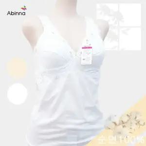 두리이너웨어 순면 홑겹 노와이어 브라런닝 LG1006