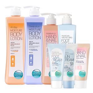 바세린 1+1 바디로션 워시 1000ml 핸드크림 풋로션 500ml 60ml 외 / 2세트이상 구매시 사은품 증정!