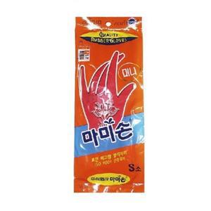 마미손 고무장갑 소 1켤레 (핑크)