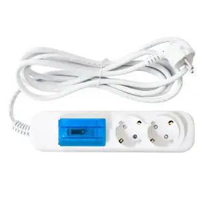 국산 고용량 멀티탭 2구/에어컨 히터 냉난방기용