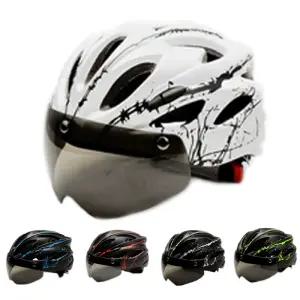 자전거 전동퀵보드 스쿠터 일체형 헬멧 고글서비스 HM002