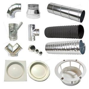 함석 덕트 난로연통 부속자재 후렉시블 주름관