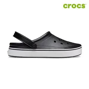 [크록스][크록스 정품] 오프 코트 클로그 공용샌들 208371-001