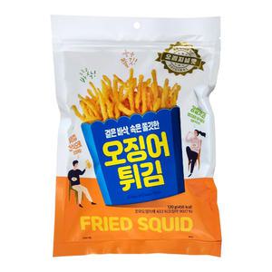 [품질보장]더먹다 오징어는 튀김을 좋아해 120g 진미채 후라이드 오징어 튀김 안주 간식
