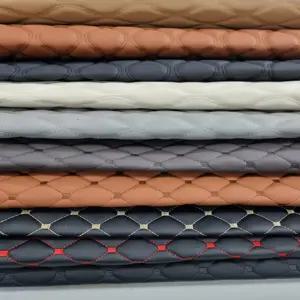 자수누빔퀄팅원단 인조가죽 레자원단 합성피혁 의자 쇼파 천갈이