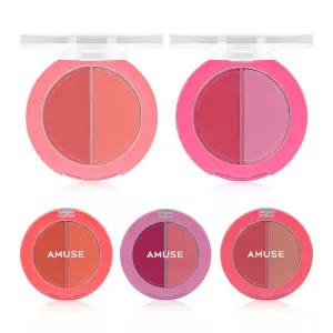 어뮤즈 립 앤 치크 헬시 밤 3g - 크림 블러셔 립틴트 틴티드 컬러밤 R