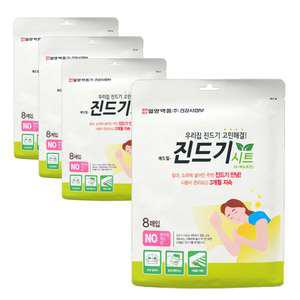 일양약품 애드킬 진드기시트 8매입X4개 진드시 시트 퇴치 기피 싹 침대 소파 침구류