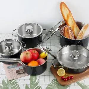 [퀸센스] 인덕션 알토 냄비 5종 모음 라면 편수 양수 전골 스텐 세트 (18 20 24)