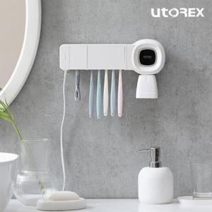 유토렉스 UTC-42W-KP 헤드형 벽걸이 칫솔살균기 / 국산